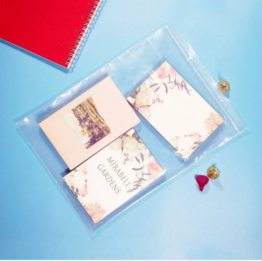 Zip-top Seal Resealable 8x10 bags